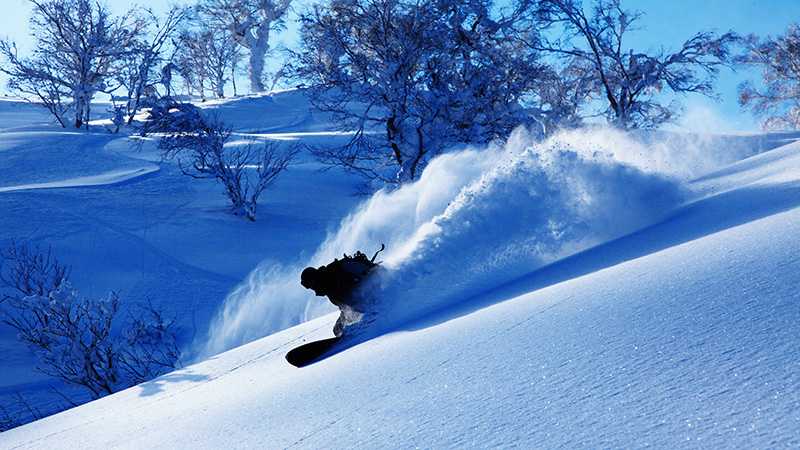 北海道スキー　イメージ　ルスツ