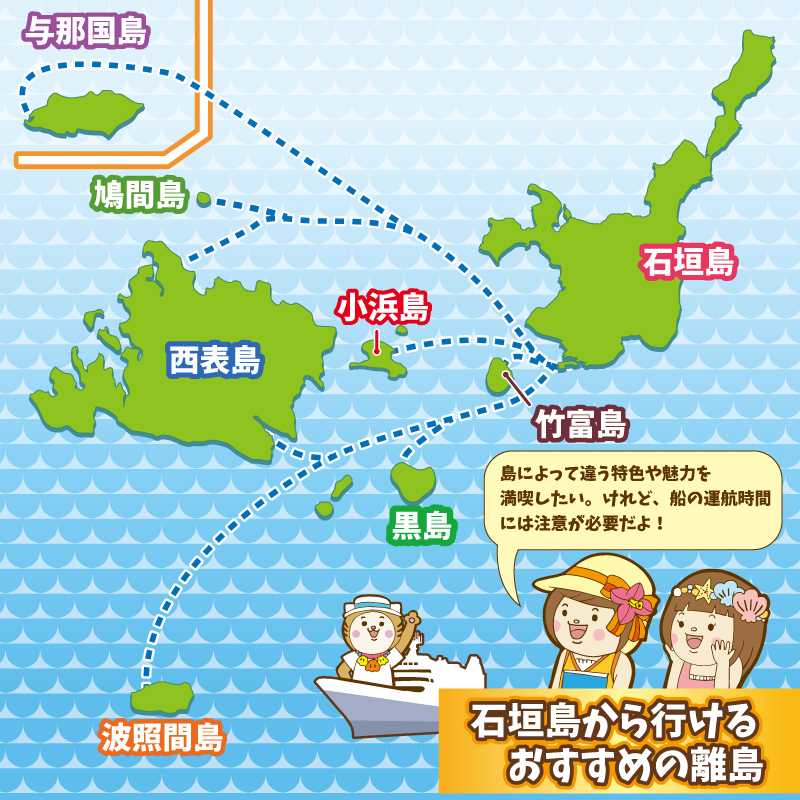 石垣島から行ける おすすめの離島とは それぞれの島の魅力とアクセス方法 トリッパー