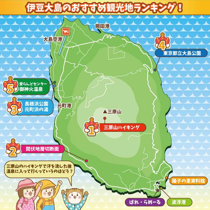 伊豆大島のおすすめ観光地ランキング 人気の観光地も多数紹介 トリッパー